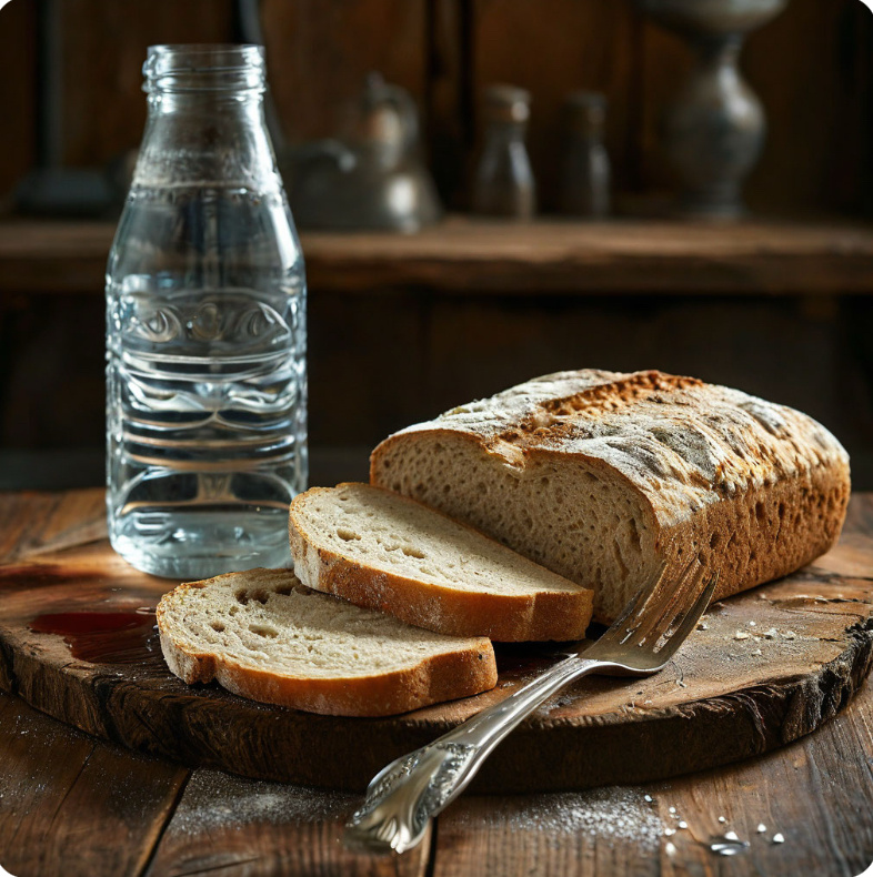 Хлеб и вода…