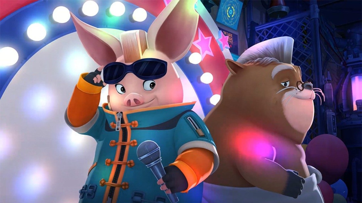 Кадр из мультфильма «Пигси: Путешествие сквозь время»