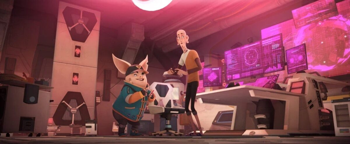 Кадр из мультфильма «Пигси: Путешествие сквозь время»