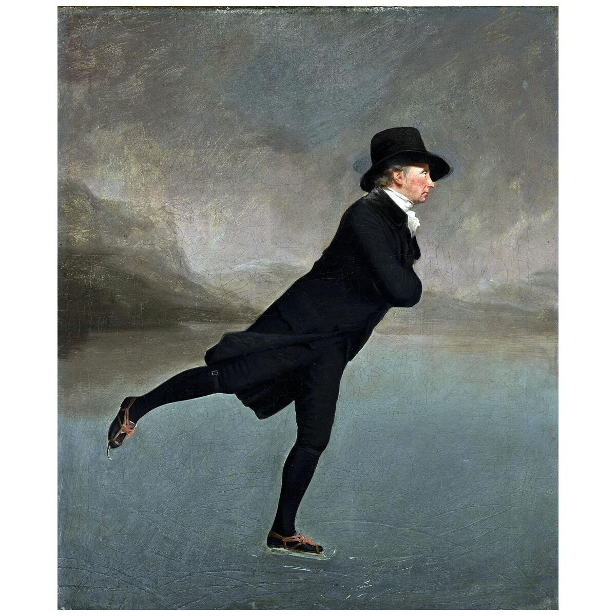 Henry Raeburn. The Skating Minister. 1795.