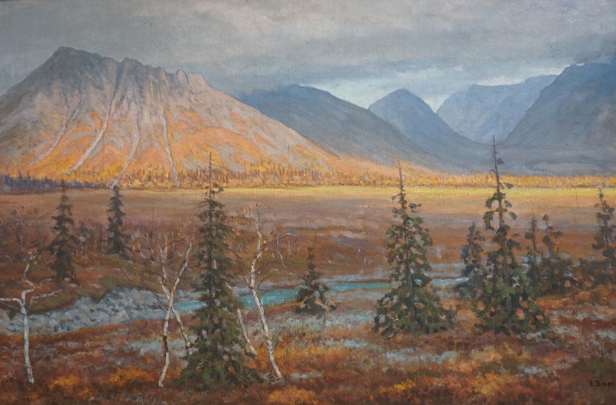 Евгений Бартольд. Осень в Хибинах. 1937. Музейно-выставочный центр «Апатит»