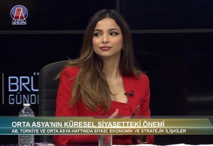 Интервью Дерьи Сойсал немецкому телеканалу Kanal Avrupa, 2 февраля, 2025 г. (Фото: Дерья Сойсал)