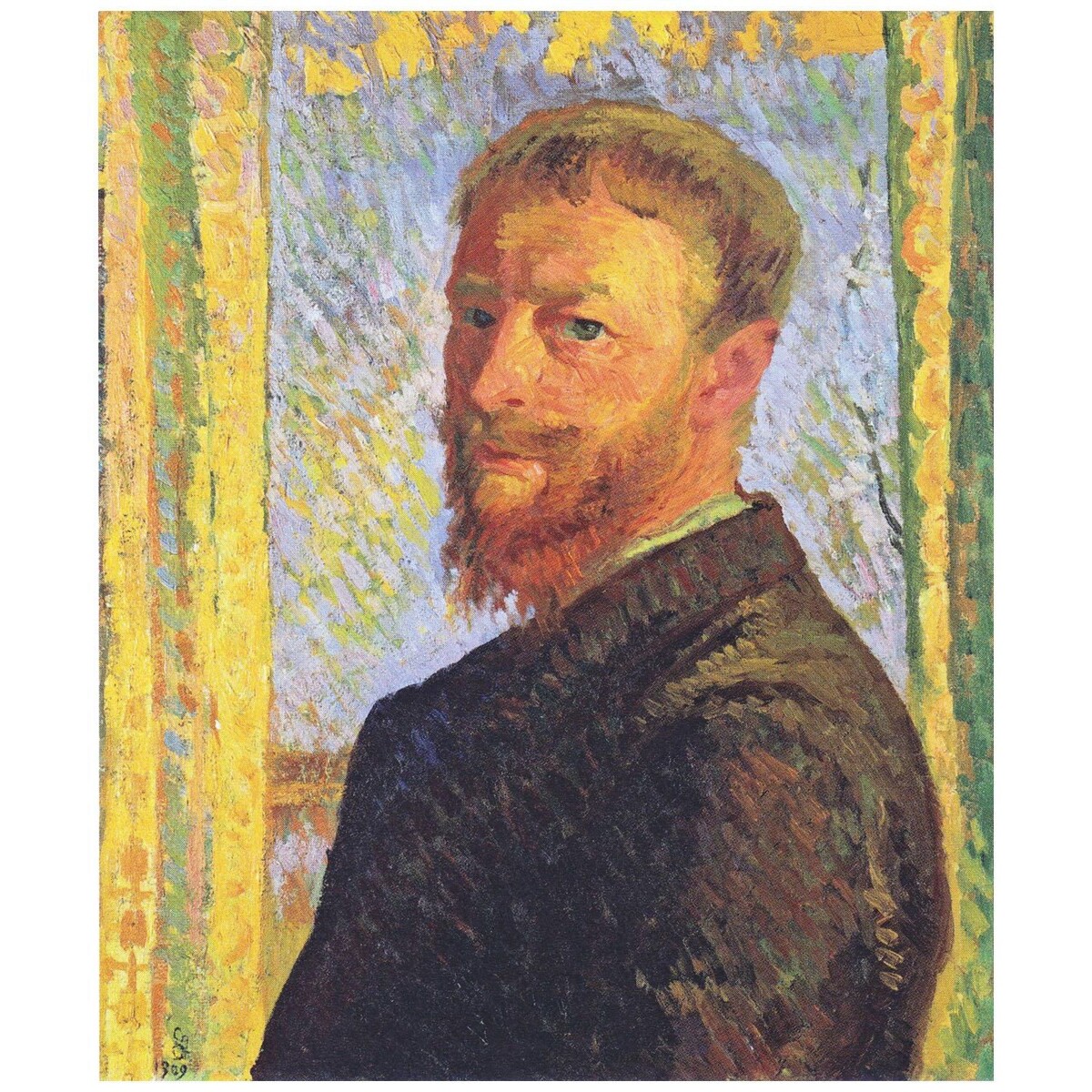 Giovanni Giacometti. Autoritratto. 1910