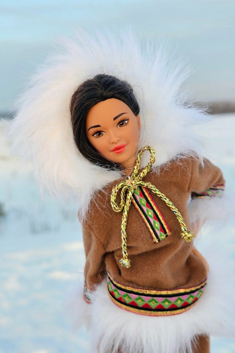 Barbie Dolls of the World Arctic 1996 на теле mtm