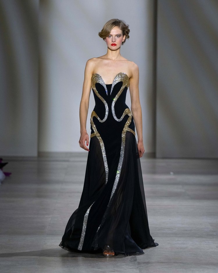 Georges Chakra Couture Весна-Лето 2025. Париж «28» января 2025 года