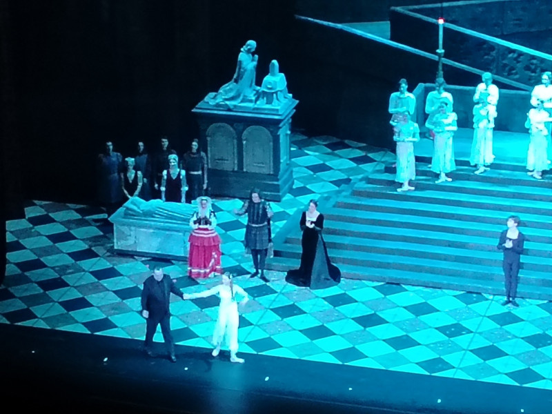 Е.Сергеенкова выводит дирижёра