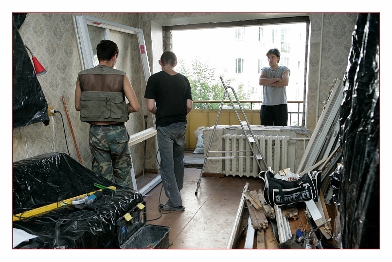 Меняем балконный блок!