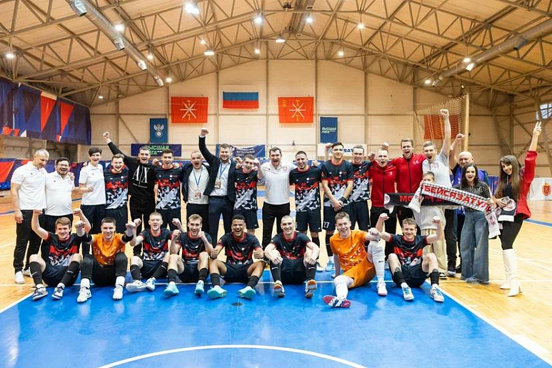    Тульский ТЗМС одержал победу в Высшей лиге по футзалу