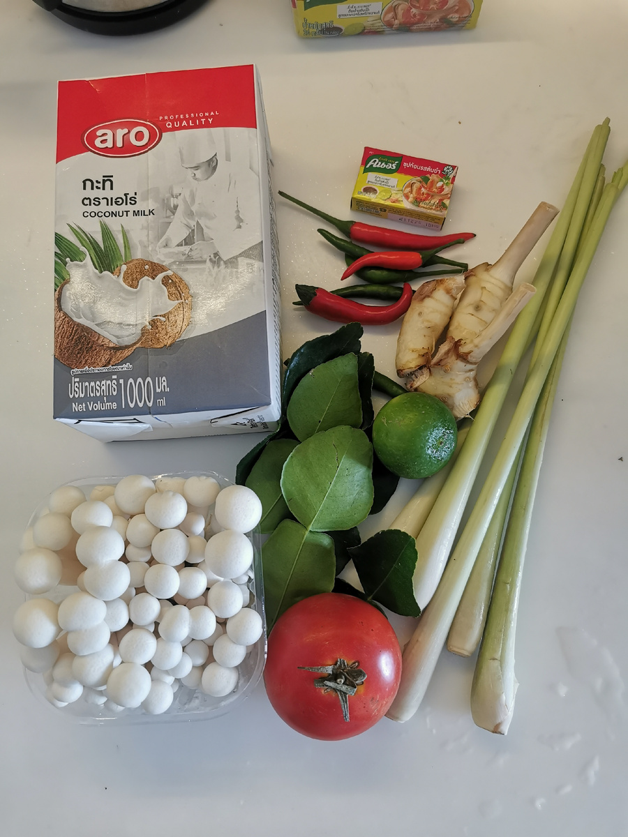 Ингредиенты для супа