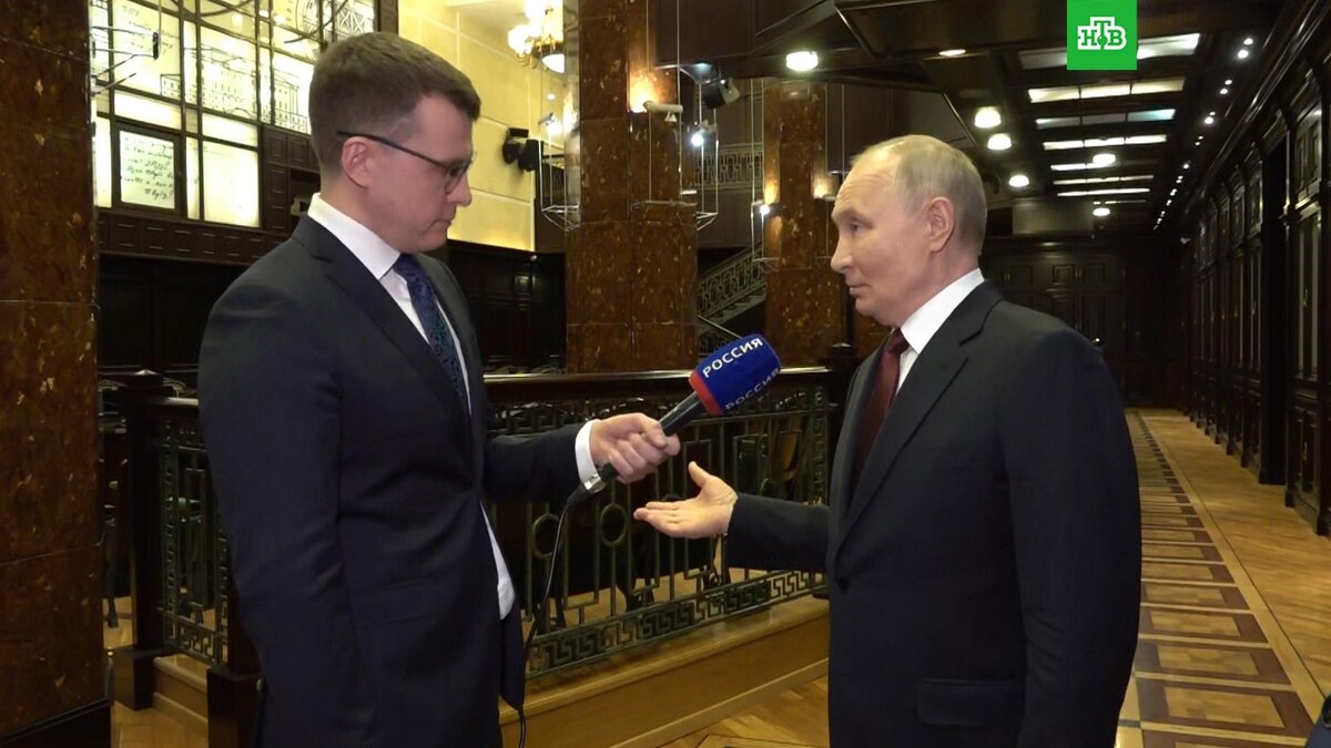    Путин: РФ готова к переговорам по Украине