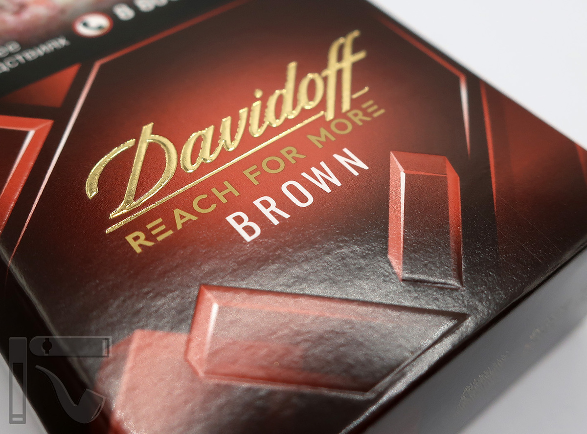 Сигареты Davidoff Reach Brown. Фото: © канал "Уголок Курильщика"
