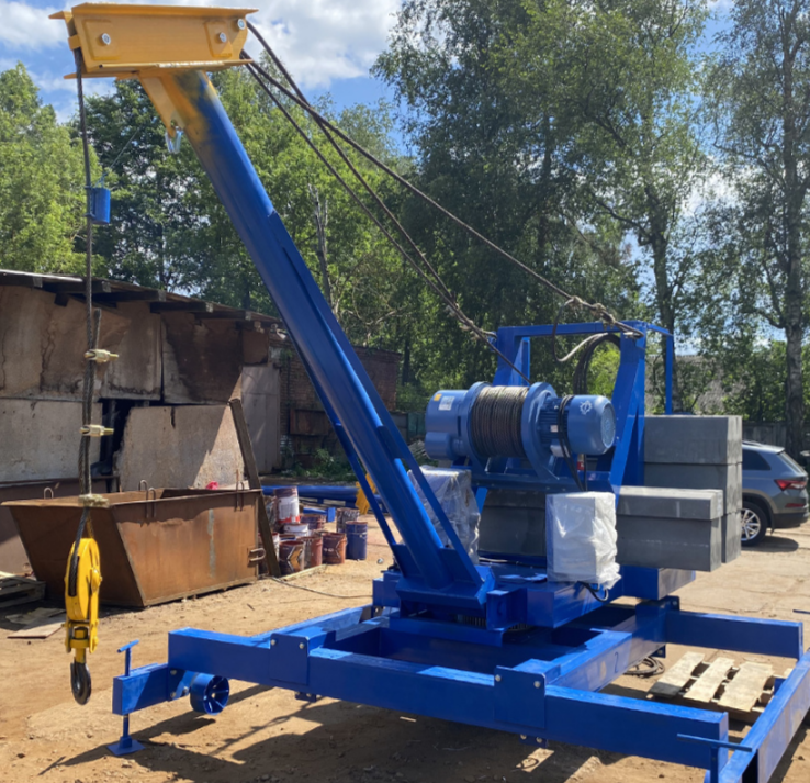 Кран стреловой ПИОНЕР-КОМПАКТ-2000 кг