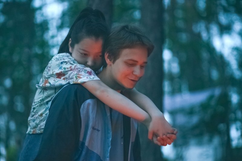 Кадр со съёмок фильма «Кончится лето»