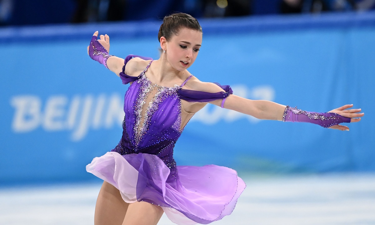 Камила Валилева. Фото: GLOBAL LOOK PRESS