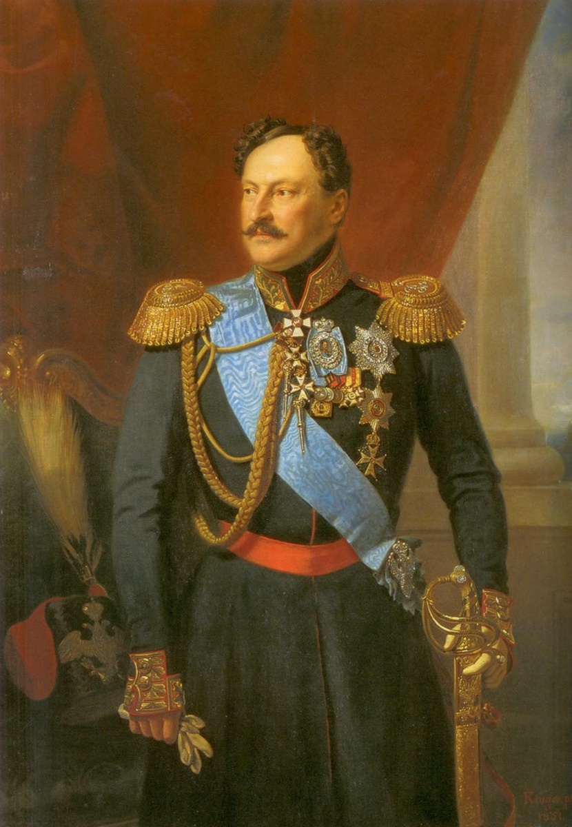 Портрет Чернышова Александра Ивановича, 1851 (худож. Ф. Крюгер)