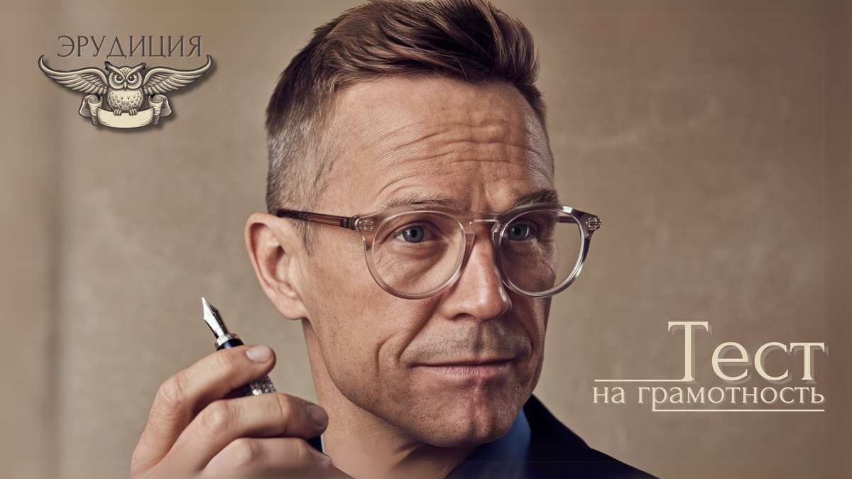 Тест на грамотность | орфографическая викторина