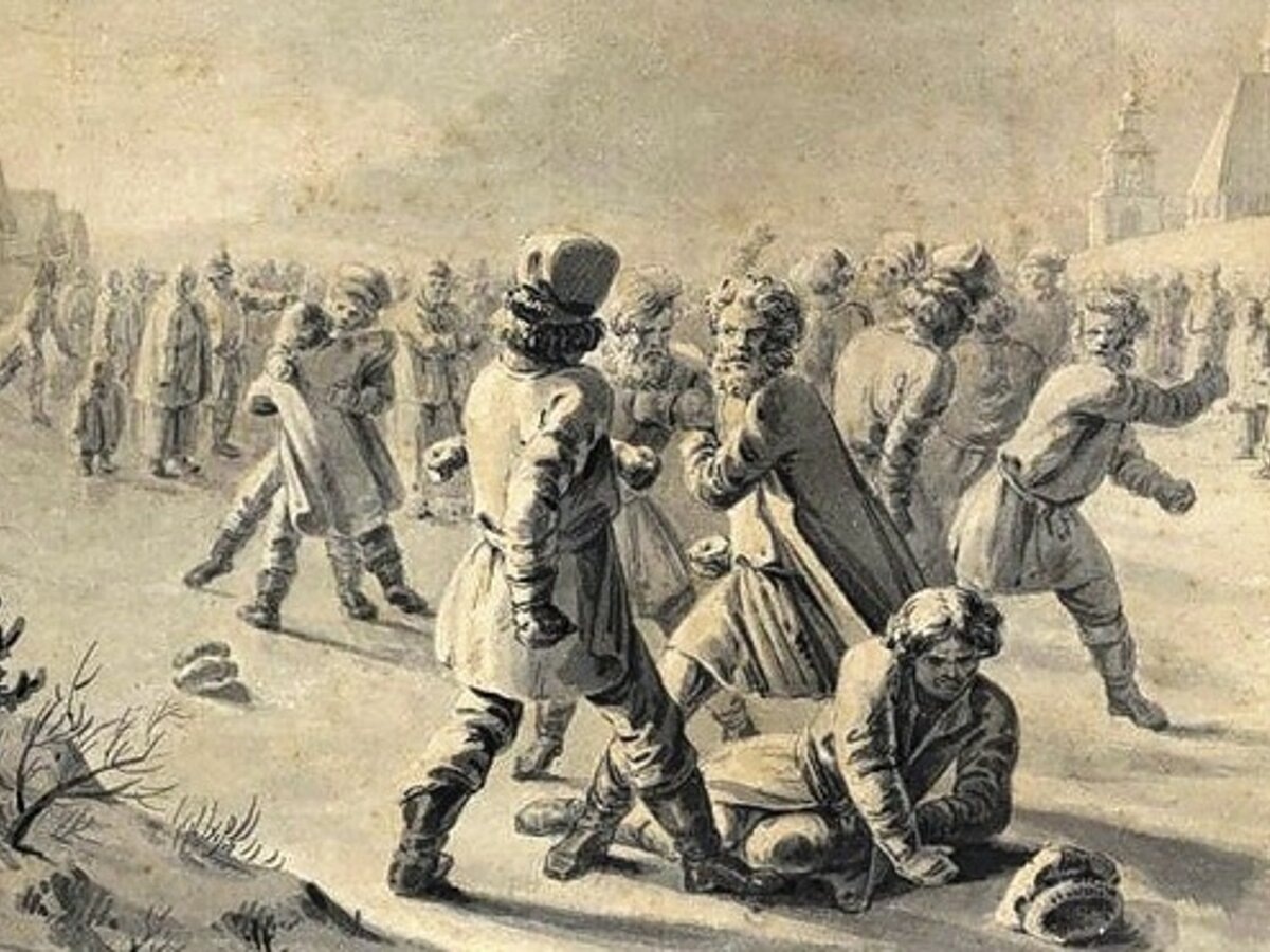 Кулачный бой (Тудьский городской музей оружия)