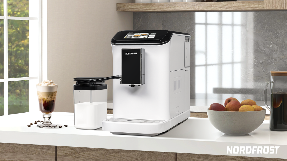 У кофемашины NORDFROST есть целых 15 степеней помола