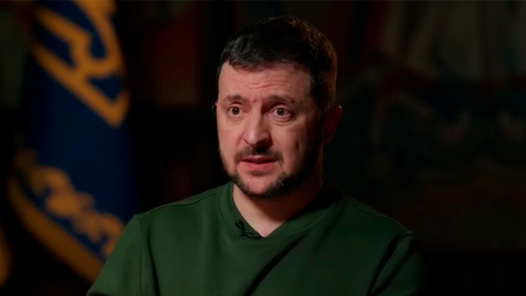    Скрин видео офиса президента Украины