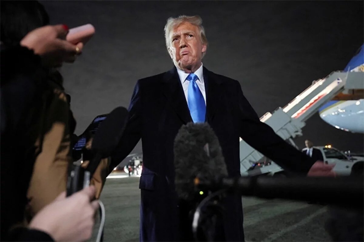    Дональд Трамп.