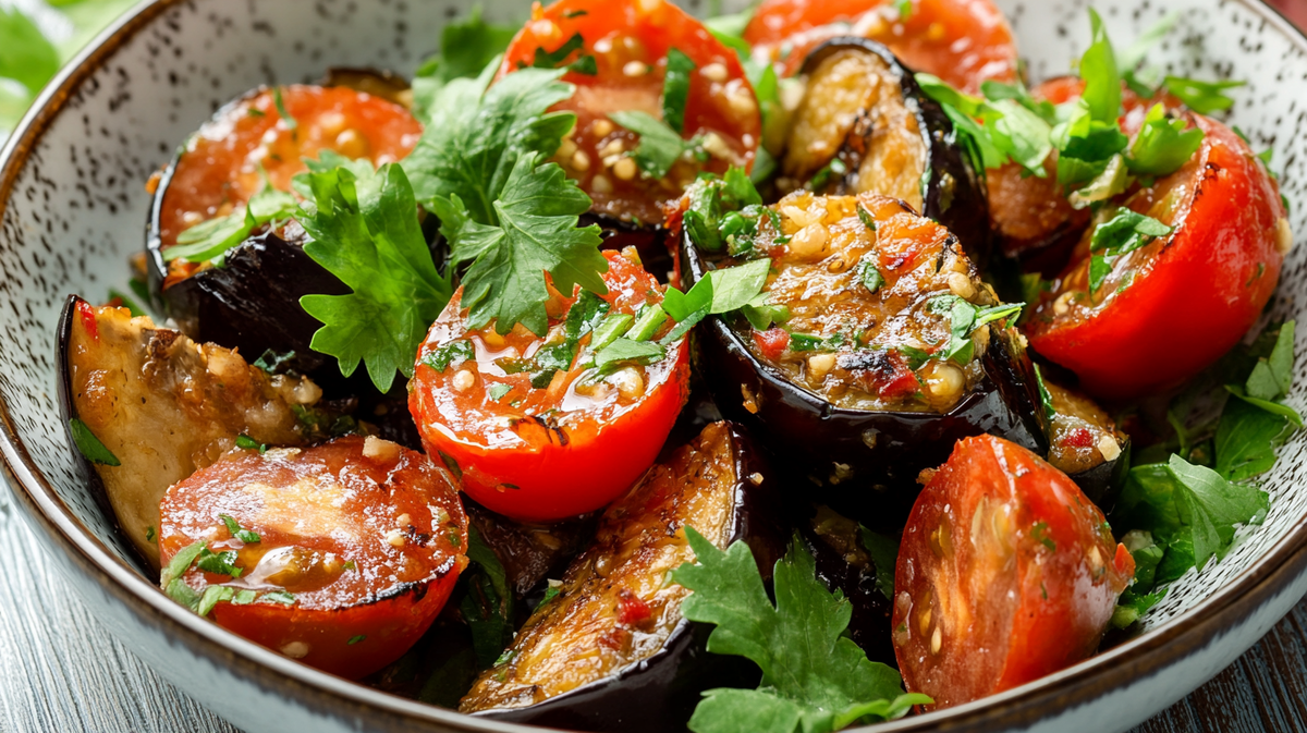 Как приготовить Салат с хрустящими баклажанами: готовлю его для гостей – все в восторге!