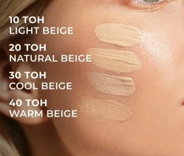 Представлен крем в четырех оттенках (скриншот с «Яндекс.Маркета») 