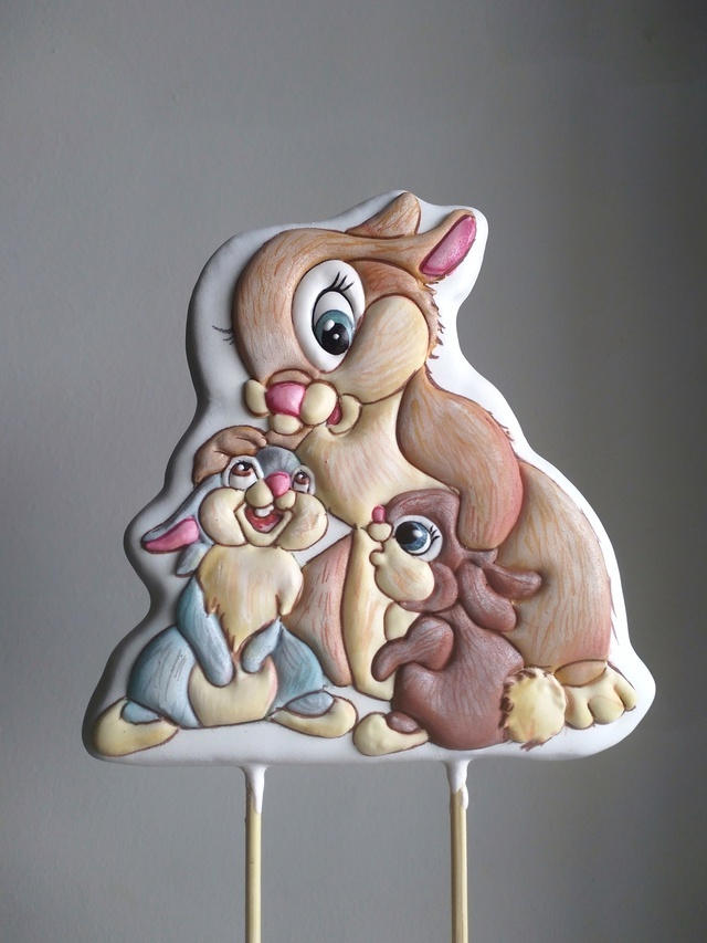 Пряничные топперы Марии