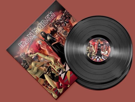 Виниловая версия инструментального альбома Iron Maiden "Dance of Death", 2003 г.