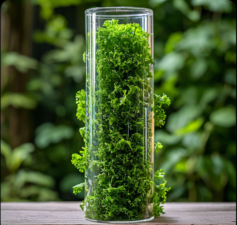 Зелень в пробирке….