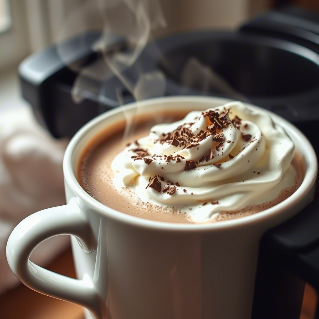 Приготовленное какао в мультиварке