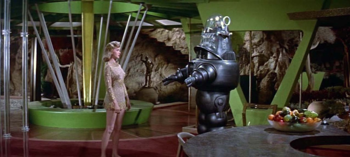 Кадр из фильма "Запретная планета", 1956 г.