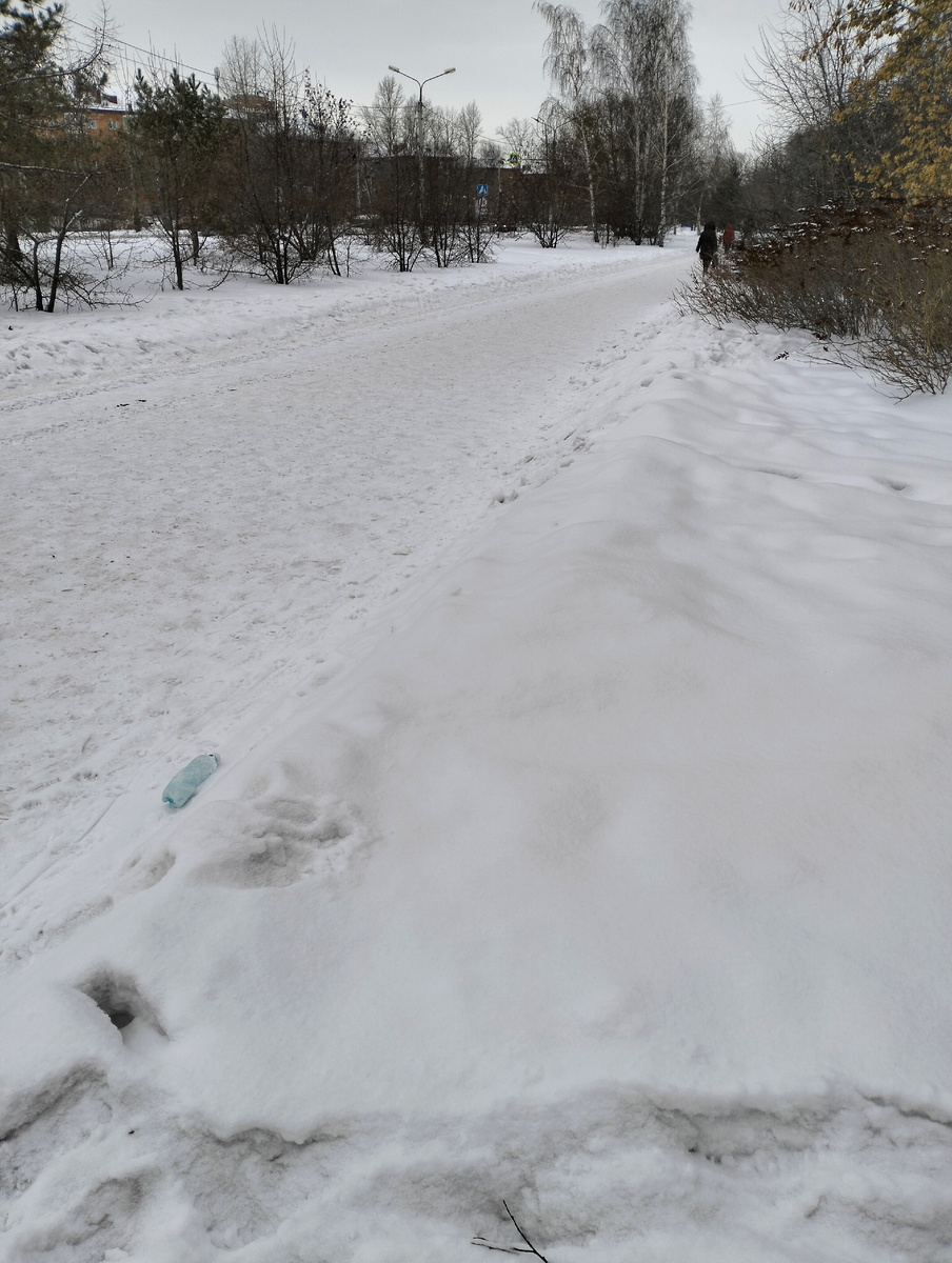 Не совсем безмолвие, но белое точно - каждый день снег идёт.