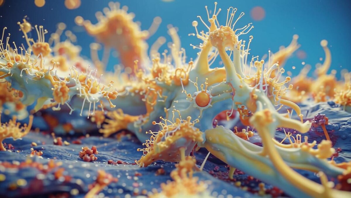 Концептуальное представление органического матрикса костной ткани