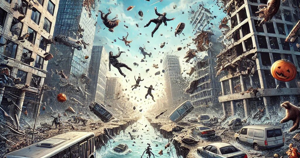 Что будет, если гравитация внезапно исчезнет? Пошаговый обзор катастрофы: города в небе, океаны в космосе