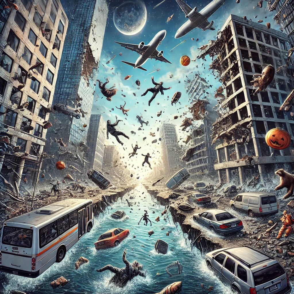 Гравитация исчезла