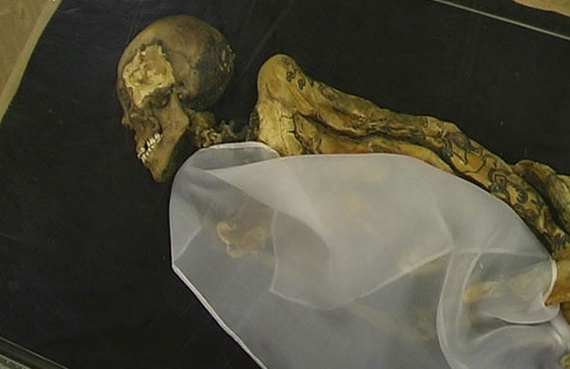 Мумия принцессы Укока, изображение из открытых источников