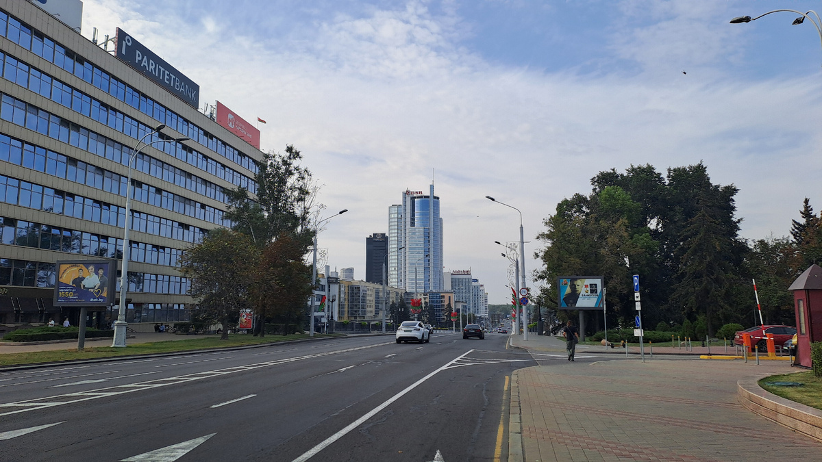 Минск. Проспект незалежности