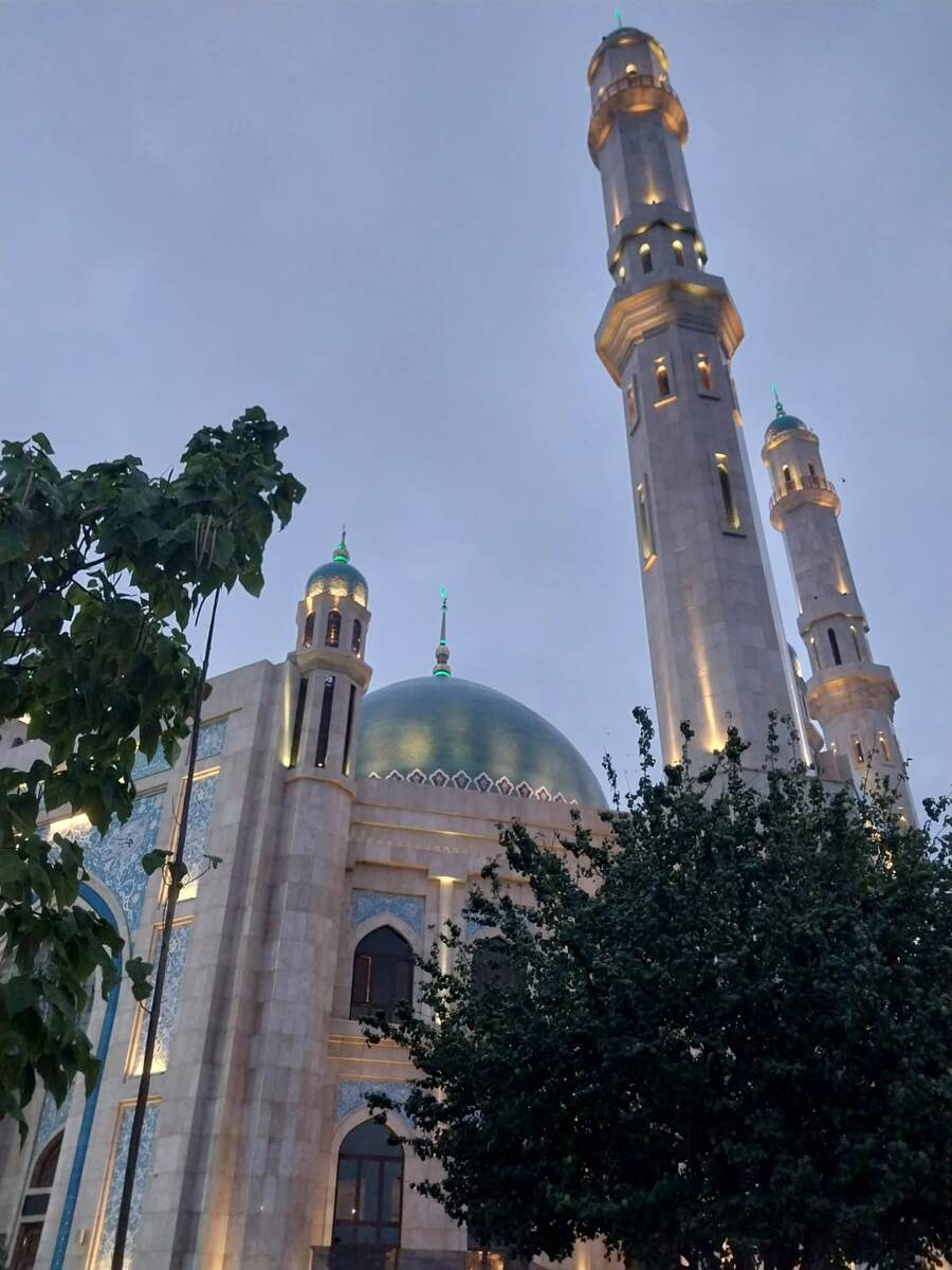 Мечеть около моей работы. Красавица такая 🥰 