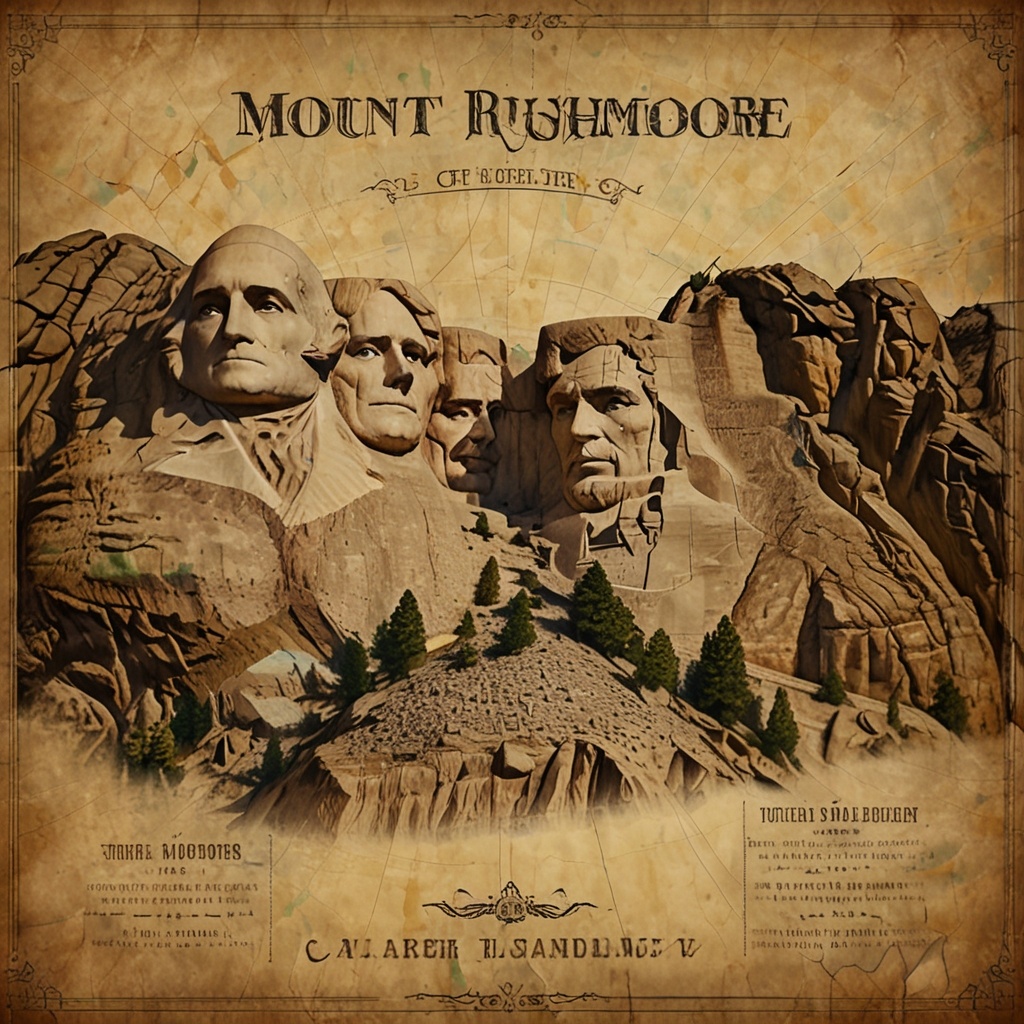 Что скрывает знаменитая гора Рашмор? / ИИ