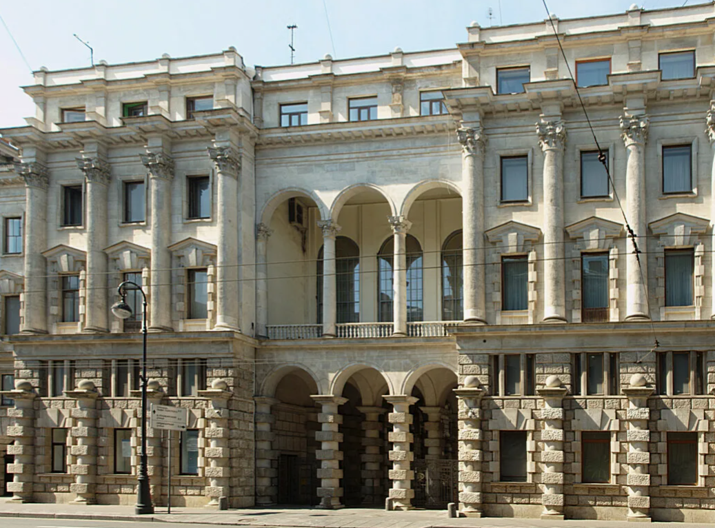 Дом Эмира Бухарского в Санкт-Петербурге. Каменноостровский проспект, 44б. Современный вид