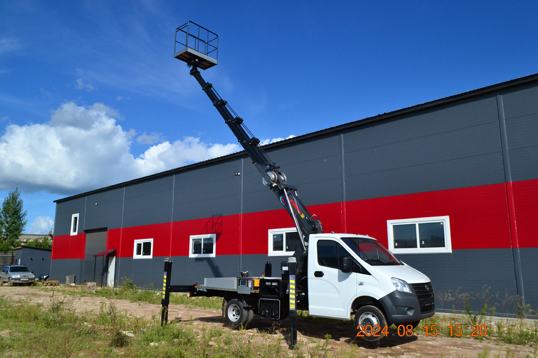 Автовышка Novas 210 (19 метров) на шасси Газель Некст