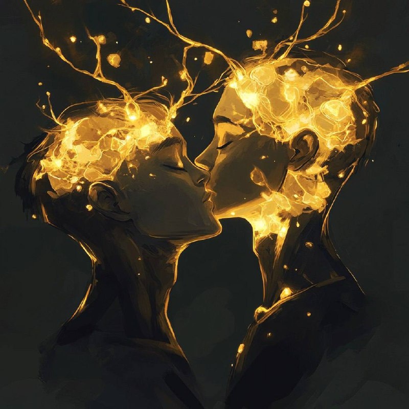 Свет выходил наружу из наших тел, дальше видео.