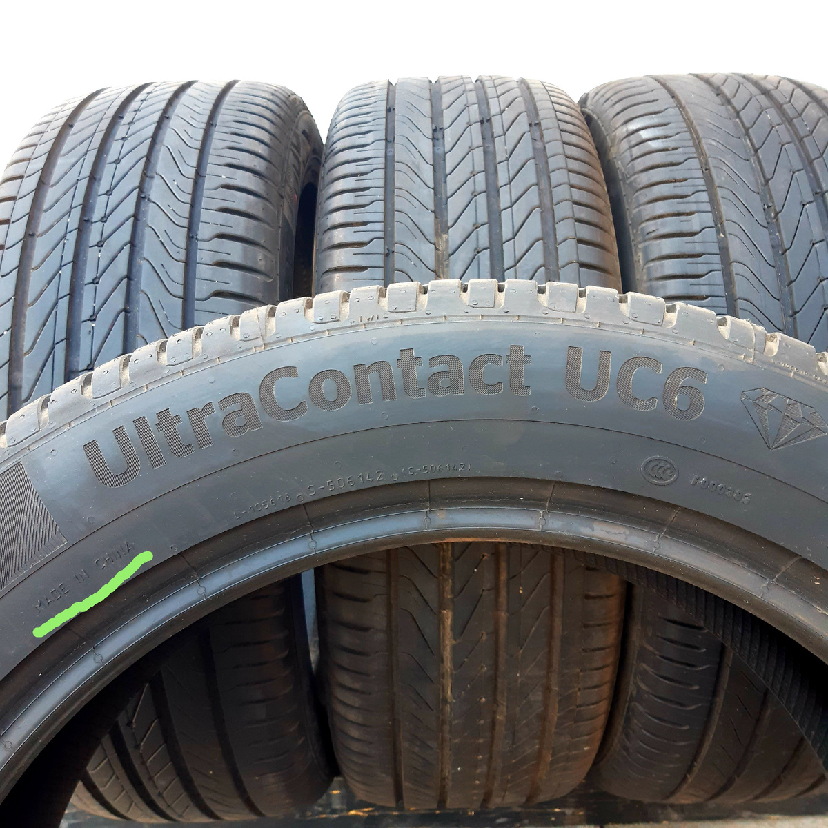 Continentl UltraContact UC6  made in china