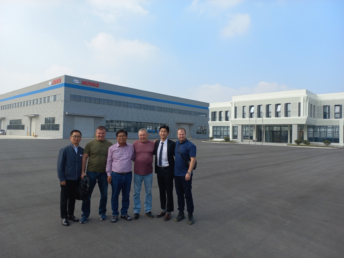 Открытие второго завода корейской компании NOVAS co ltd