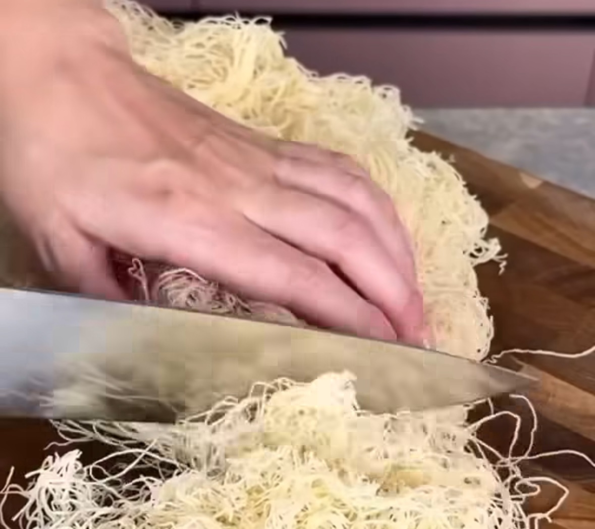 Тесто катаифи фото.