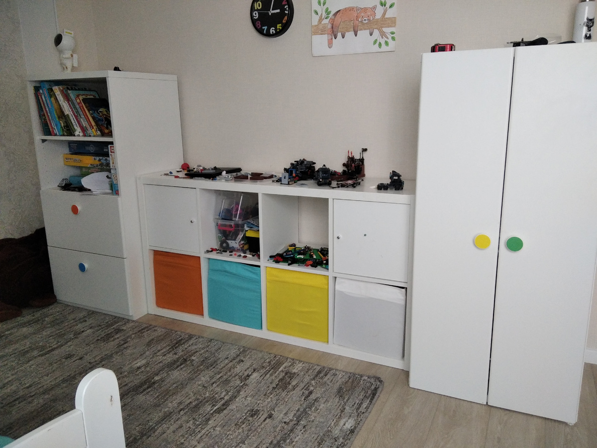 Так выглядела комната до лета 