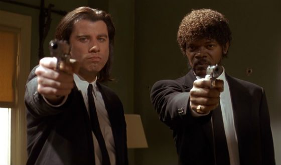 Кадр из фильма "Криминальное чтиво"