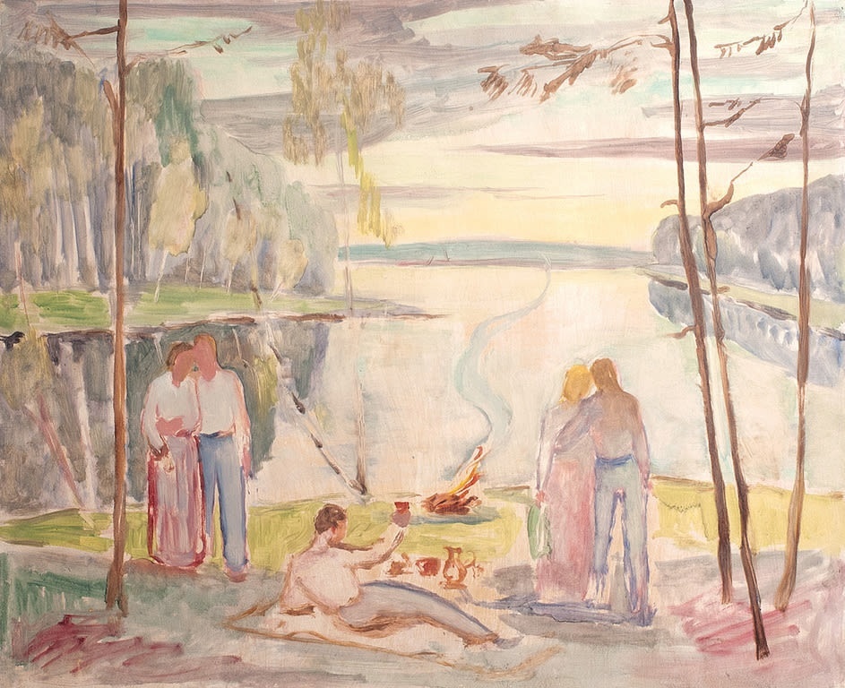 Франциск Варславан (1898-1949). Пикник, 1930-е.