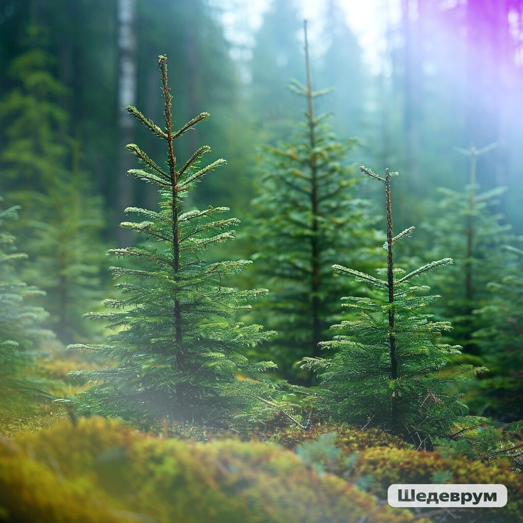 Молодой ельник ( ии) 