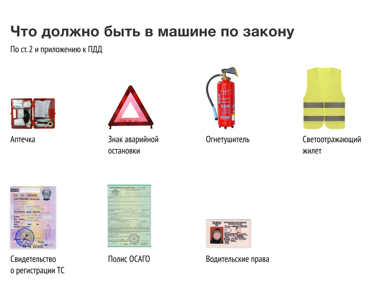 Что необходимо иметь по закону
